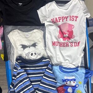 Baby Onesie and T-Shirt Set